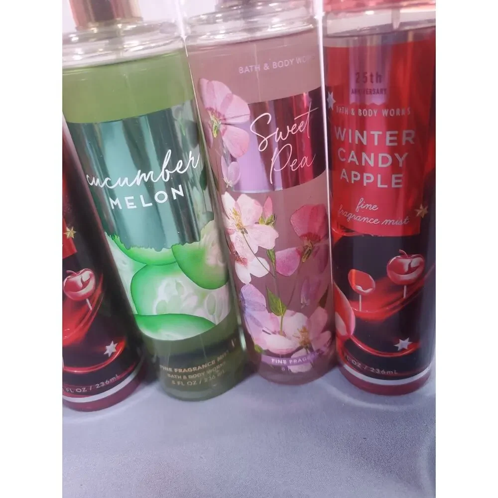 Bath & Body Works Fine Fragrance Mist 8oz Lot of 11 Winter Candy Apple Mixed NEW